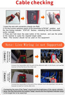 Network RJ45 / RJ11 Line Finder Cable Tracker Tester Sender Wire Tracer + Bag