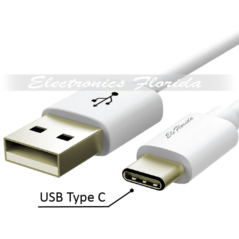 USB Type C (Conventional) (1ft/3ft/6ft/10ft) PVC (USB Type-C to USB-A) Cable