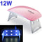 12w LED UV Nail Dryer Gel Polish Lamp Curing Manicure