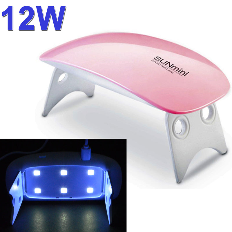 12w LED UV Nail Dryer Gel Polish Lamp Curing Manicure