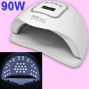 90w Professional LED UV Nail Dryer Gel Polish Lamp Curing Manicure