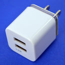 2 Ports USB wall Charger Adapter 1A 2A 5V For Android / Galaxy / iPhone