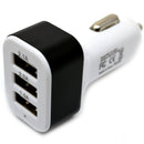 ( 3 USB Ports ) USB-A Car Charger adapter (7W / 1.5A)