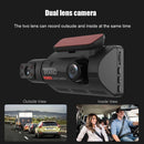 1080P Dual Lens Car DVR G-Sensor Dual Dash Cam Camera HD Front/Inside Recorder