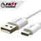 (FAST Charging)  (3ft) PVC (USB Type-C to USB-A) Cable