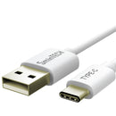 (FAST Charging)  (3ft) PVC (USB Type-C to USB-A) Cable