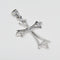 REAL SOLID SILVER 925 Classic Sterling Silver Necklace & Pendant Cross-097