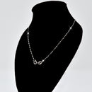 REAL SOLID SILVER (Width1.4mm) Classic 925 Sterling Silver Chain Necklace Jewelry (Girth Style)
