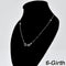 REAL SOLID SILVER (Width1.4mm) Classic 925 Sterling Silver Chain Necklace Jewelry (Girth Style)