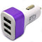 ( 3 USB Ports ) USB-A Car Charger adapter (7W / 1.5A)