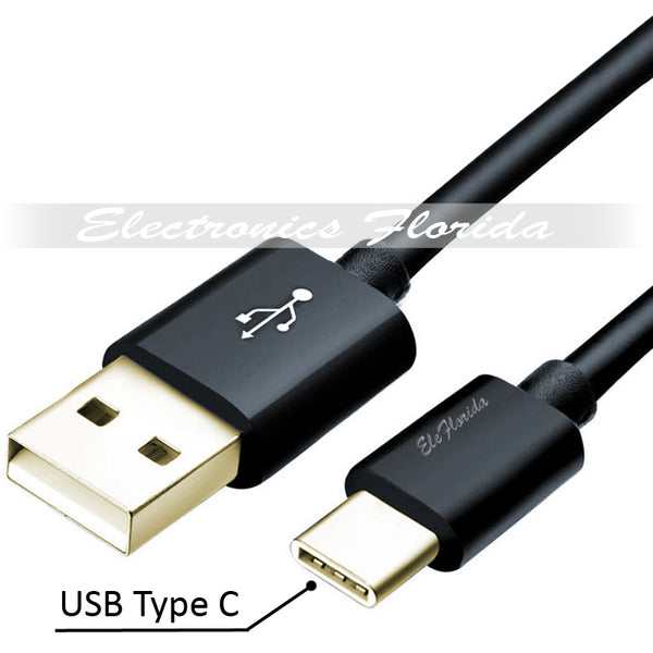 USB Type C (Conventional) (1ft/3ft/6ft/10ft) PVC (USB Type-C to USB-A) Cable