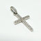 REAL SOLID SILVER 925 Classic Sterling Silver Necklace & Pendant  Cross-098