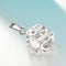 REAL SOLID SILVER 925 Classic Sterling Silver Necklace & Pendant Love Box-051